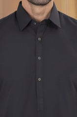 CHARCOAL BLENDED KAMEEZ SHALWAR