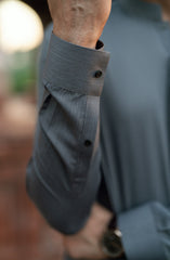 GREY BLENDED KAMEEZ SHALWAR