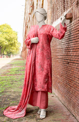 PRINTED TEXTURED VISCOSE 3PCS UNSTITCHED