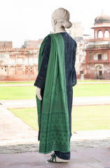 PRINTED TEXTURED VISCOSE 3PCS UNSTITCHED