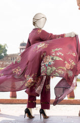 PRINTED TEXTURED VISCOSE 3PCS UNSTITCHED