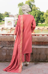 PRINTED KHADDAR STITCHED 3 PIECE