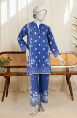 PRINTED KHADDAR STITCHED 2 PIECE