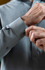 GREY BLENDED KAMEEZ SHALWAR LIGHT