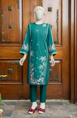 EMBROIDERED CAMBRIC STITCHED 2 PIECE