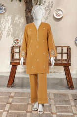 EMBROIDERED CAMBRIC 2 PCS UNSTITCHED