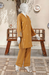 EMBROIDERED CAMBRIC 2 PCS UNSTITCHED