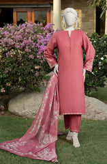 EMBROIDERED JACQUARD STITCHED 3 PIECE