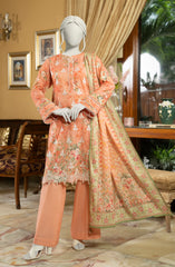 EMBROIDERED LAWN 3PCS UNSTITCHED