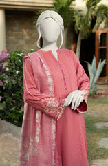 EMBROIDERED JACQUARD STITCHED 3 PIECE