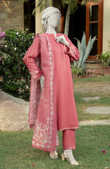 EMBROIDERED JACQUARD STITCHED 3 PIECE