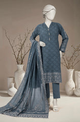 JACQUARD STITCHED 3 PIECE