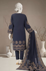 JACQUARD STITCHED 3 PIECE