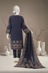 JACQUARD 3PC UNSTITCHED