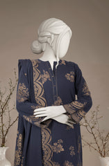 JACQUARD 3PC UNSTITCHED