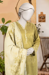 PRINTED TEXTURED VISCOSE 3PCS UNSTITCHED