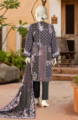 PRINTED TEXTURED VISCOSE 3PCS UNSTITCHED