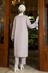 EMBROIDERED JACQUARD STITCHED 2 PIECE