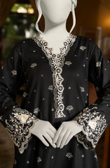 EMBROIDERED PRINTED LAWN STITCHED 3 PIECE