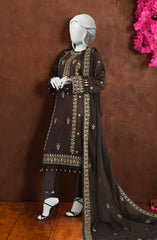 EMBROIDERED 3PCS UNSTITCHED