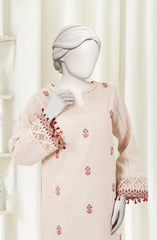 EMBROIDERED CROSS HATCH 2PCS UNSTITCHED