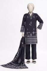 JACQUARD STITCHED 3 PIECE