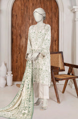 PRINTED TWILL VISCOSE 3PCS UNSTITCHED