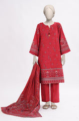 JACQUARD 3PCS UNSTITCHED