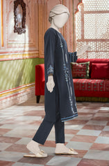 EMBROIDERED KHADDAR STITCHED 2 PIECE