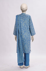PRINTED LAWN STITCHED 3 PIECE