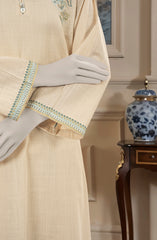 EMBROIDERED CROSS HATCH STITCHED 2 PIECE