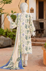 PRINTED TEXTURED VISCOSE 3PCS UNSTITCHED