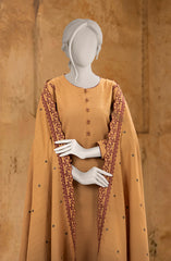 EMBROIDERED KHADDAR STITCHED 3 PIECE