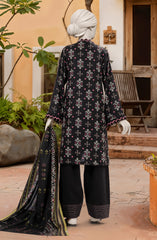 PRINTED TEXTURED VISCOSE 3PCS UNSTITCHED