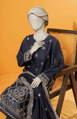 EMBROIDERED KHADDAR 3PCS UNSTITCHED