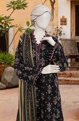 PRINTED TEXTURED VISCOSE 3PCS UNSTITCHED