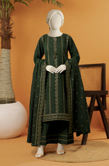 EMBROIDERED KHADDAR 3PCS UNSTITCHED