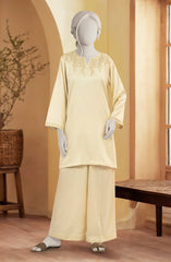 EMBROIDERED VISCOSE STITCHED 2 PIECE