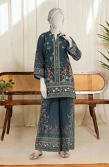 PRINTED KHADDAR STITCHED 2 PIECE