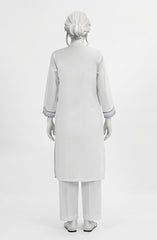 EMBROIDERED CAMBRIC STITCHED 2 PIECE