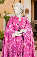 PRINTED TEXTURED VISCOSE 3PCS UNSTITCHED