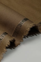KHAKI-BROWN BLENDED UNSTITCHED