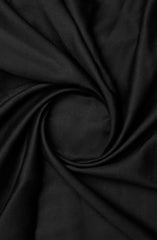 BLACK BLENDED UNSTITCHED