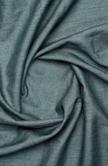 TEAL GREEN BLENDED UNSTITCHED