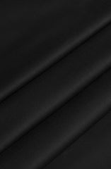 MTJ BLACK BLENDED UNSTITCHED