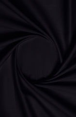 MTJ BLACK 100% COTTON UNSTITCHED