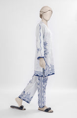 PRINTED CAMBRIC STITCHED 2 PIECE