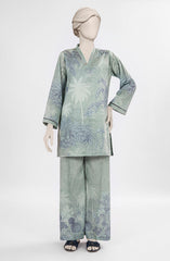 PRINTED CAMBRIC STITCHED 2 PIECE