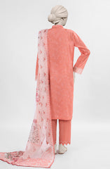 EMBROIDERED PRINTED LAWN 3PCS UNSTITCHED