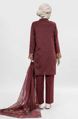 EMBROIDERED PRINTED LAWN 3PCS UNSTITCHED